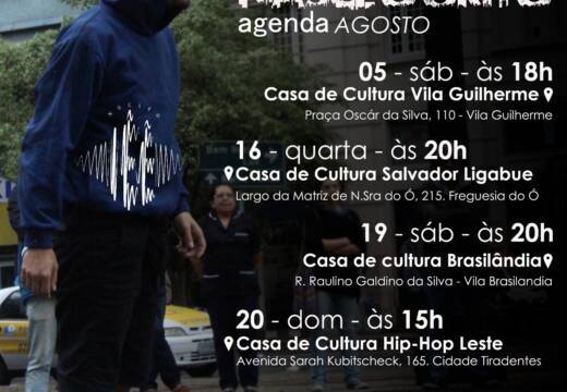 E-flyer Dos olhares nasce o grito