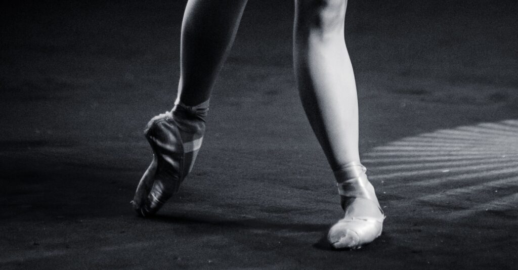 Quando surgiu a sapatilha de ponta?