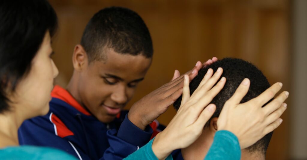 Crianças cegas, a dança e o imaginário