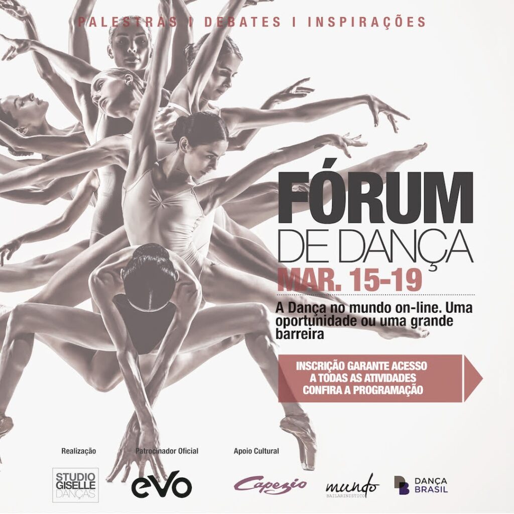 Fórum de Dança do Studio Giselle – A Dança no mundo on-line