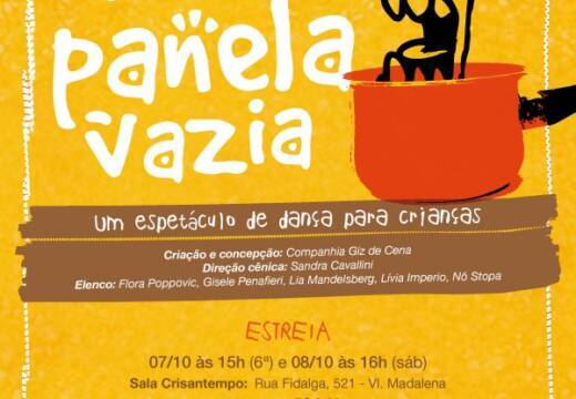 E-flyer Meio-dia Panela Vazia