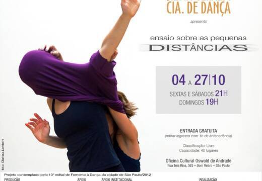 E-flyer Ensaio sobre as pequenas distâncias