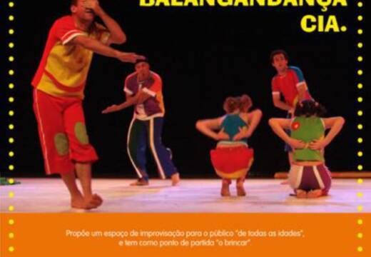 E-flyer Improviso – Jam de Dança