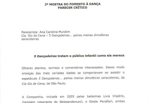 5 Dançadeiras tratam o público infantil como ele merece