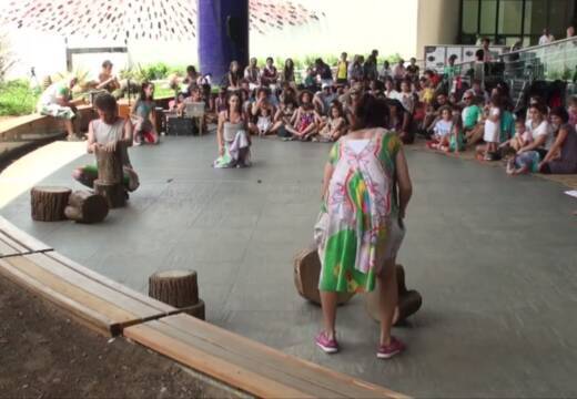 Vídeo Ninhos – performance para grandes e pequenos