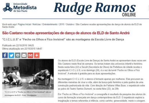 São Caetano recebe apresentações de dança de alunos da ELD de Santo André
