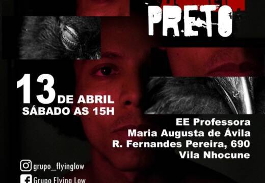 E-flyer Menino Assum Preto