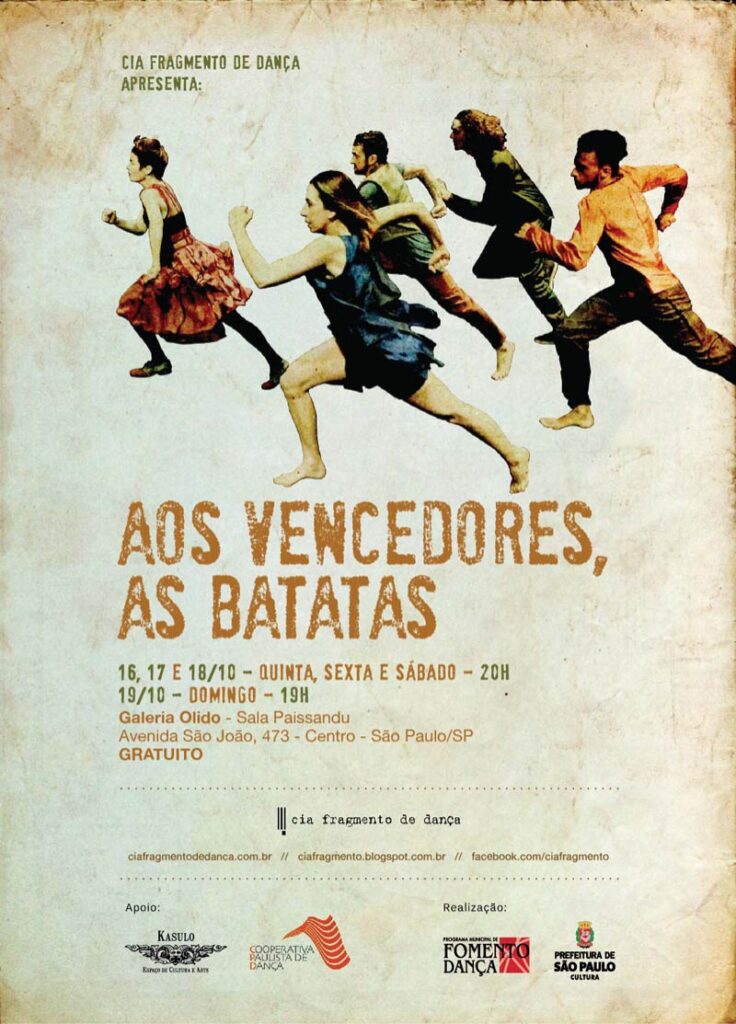 E-flyer Aos vencedores as batatas