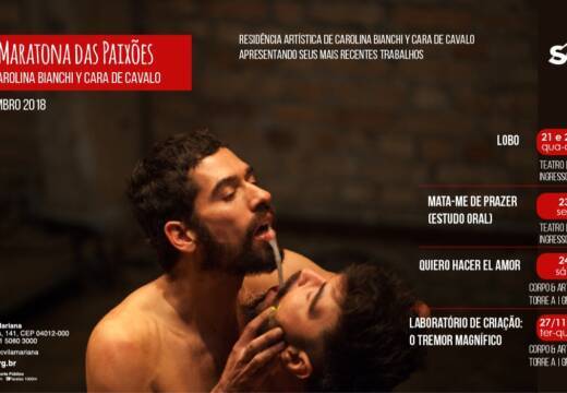 E-flyer Maratona das paixões