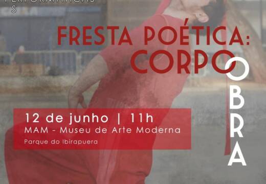 E-flyer Fresta Poética Corpo Obra