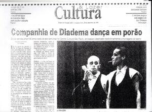 Companhia de Dança de Diadema dança em porão