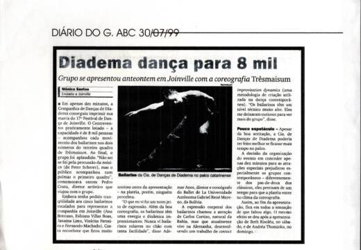 Diadema dança para 8 mil