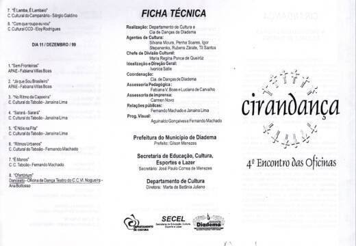 Cirandança – 4ª edição