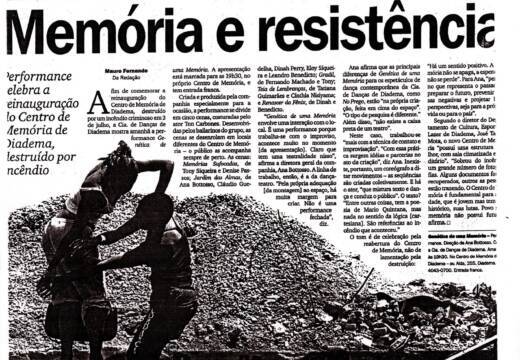 Memória e Resistência