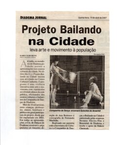 Projeto Bailando na Cidade
