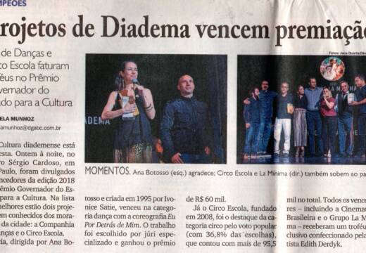 Projetos de Diadema vencem premiação