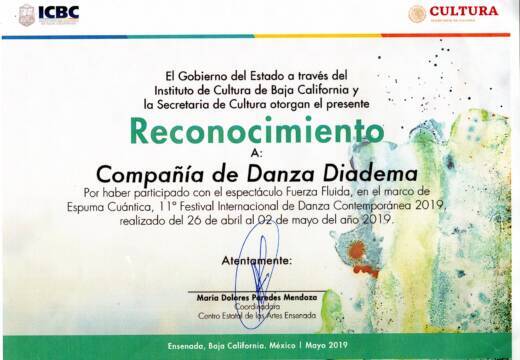 Certificado de reconhecimento