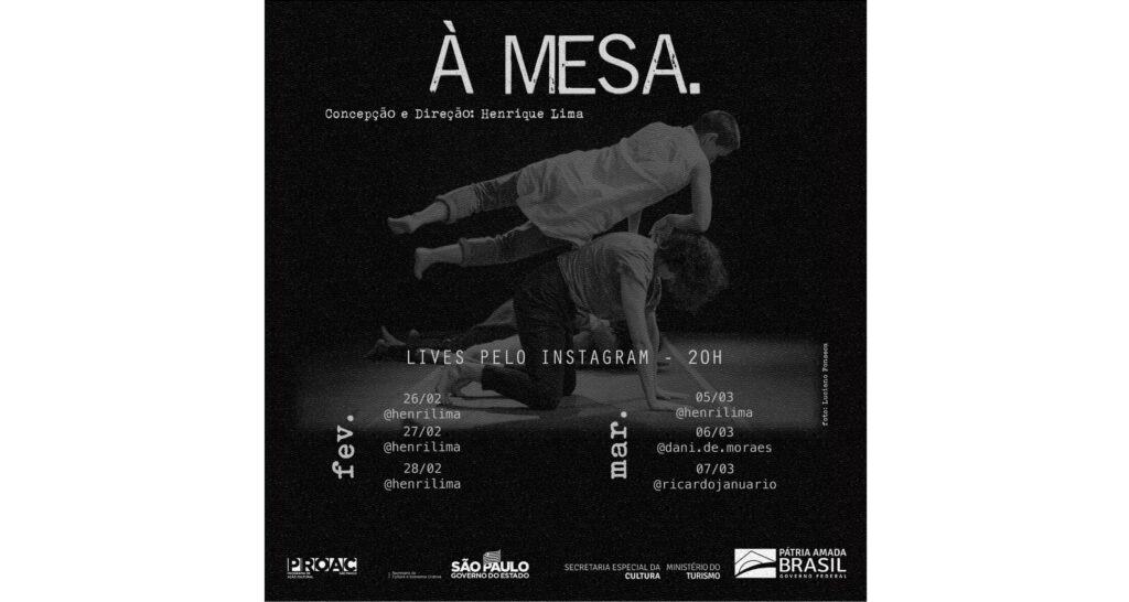 À MESA, de Henrique Lima.