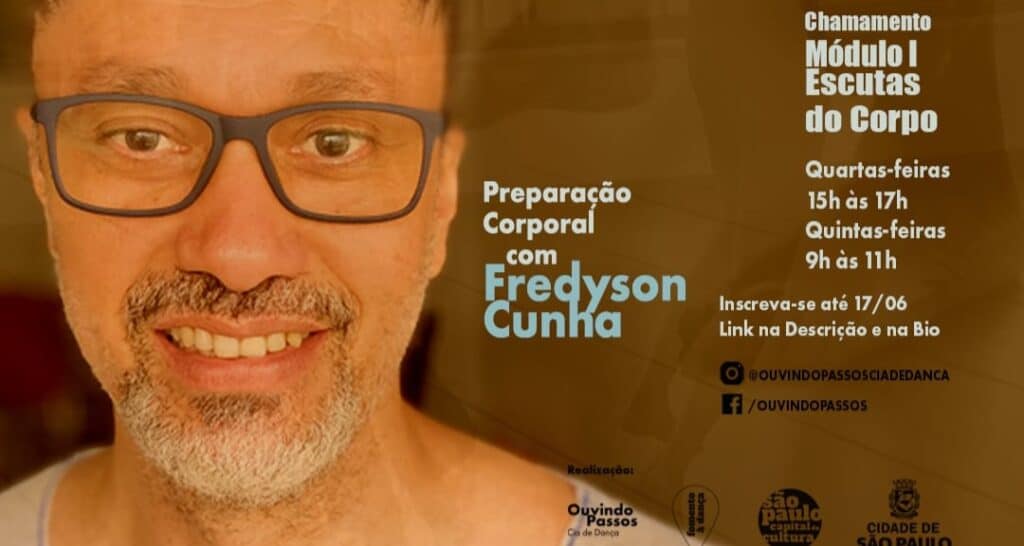 Escutas do Corpo: Preparação Corporal com Fredyson Cunha