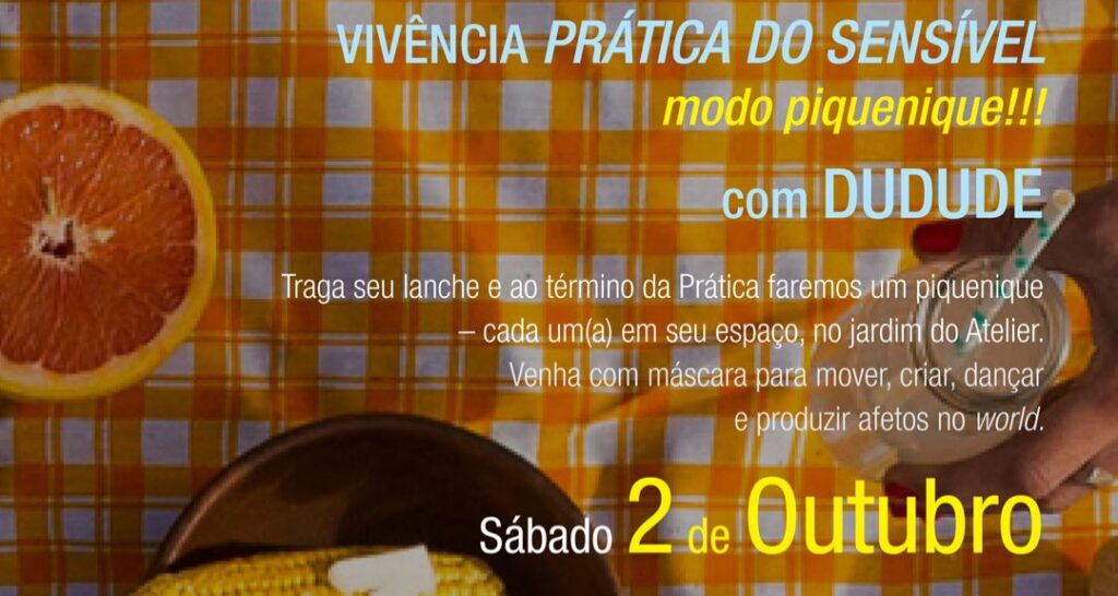 Vivência Pratica do Sensivel modo piquenique