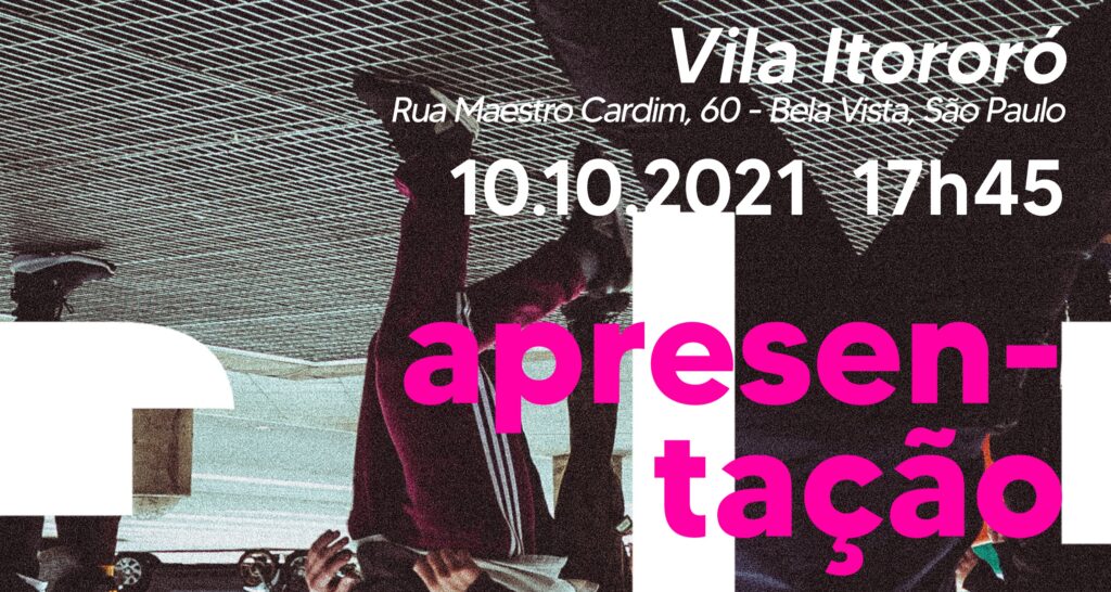 Corpo a corpo com a cidade – estreia