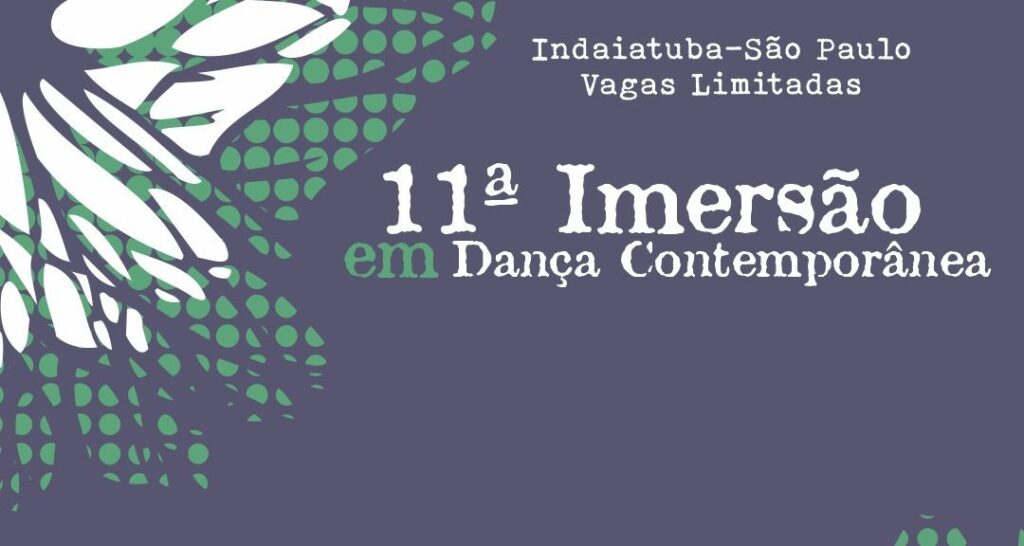 11ª Imersão em Dança Contemporânea