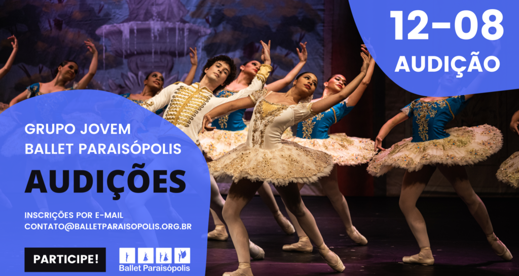 AUDIÇÃO GRUPO JOVEM BALLET PARAISÓPOLIS