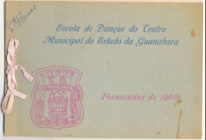 Escola de Danças do Teatro Municipal do Estado de Guanabara – Formandos de 1966