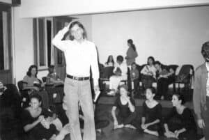 Klauss Vianna na Escola de Dança do Theatro Municipal do Rio de Janeiro