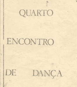 Quarto Encontro de Dança