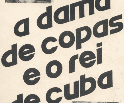 Teatro em Revista – A Dama de Copas e o Rei de Cuba