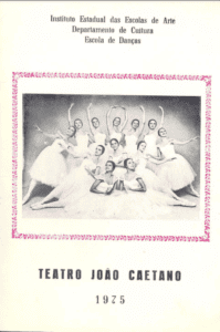 Festival de Encerramento do Ano Letivo de 1975 da Escola de Danças do Departamento de Cultura