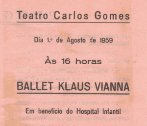 Ballet Klauss Vianna em Benefício do Hospital Infantil
