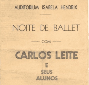 Noite de Ballet com Carlos Leite e seus Alunos