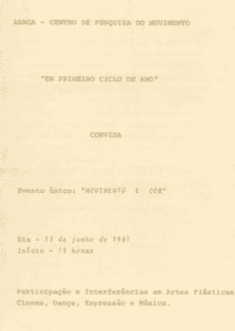 Movimento e Cor