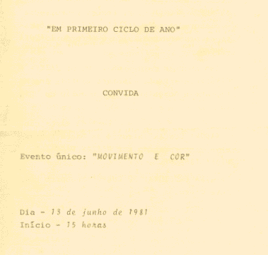 Movimento e Cor