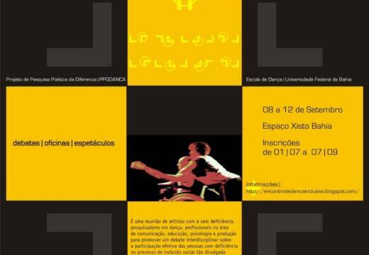1° Encontro de Dança Inclusiva – O que é isso?