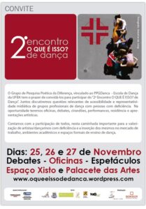 2° Encontro O que é isso? de Dança
