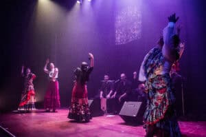 Na foto: Daniele Zill, Graziela Silveira, Juliana Prestes, Eliane Dallegrave, Marcela Gonzaga, Juliana Kersting, Giovani Capeletti, Pedro Souza e Rafael Melo | Fotógrafo: Chico Lisboa