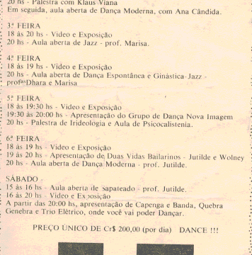 Espaço Aberto Dançasesc