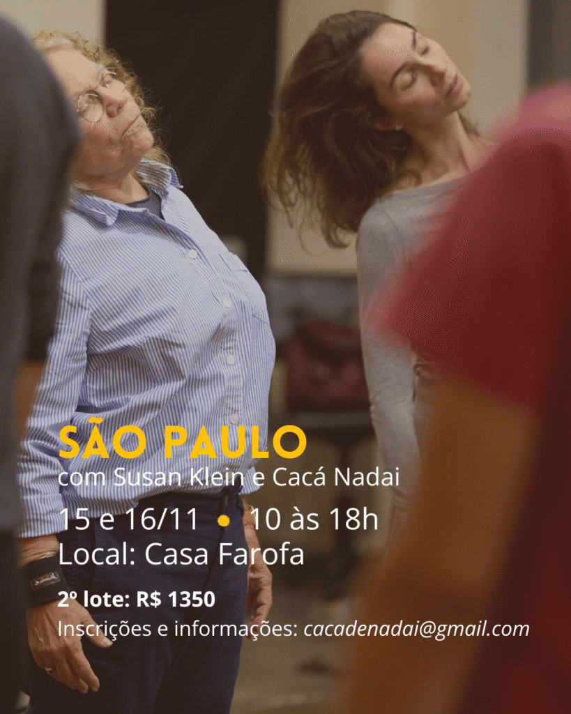 Workshop Klein Technique™ com Susan Klein e Cacá Nadai em São Paulo