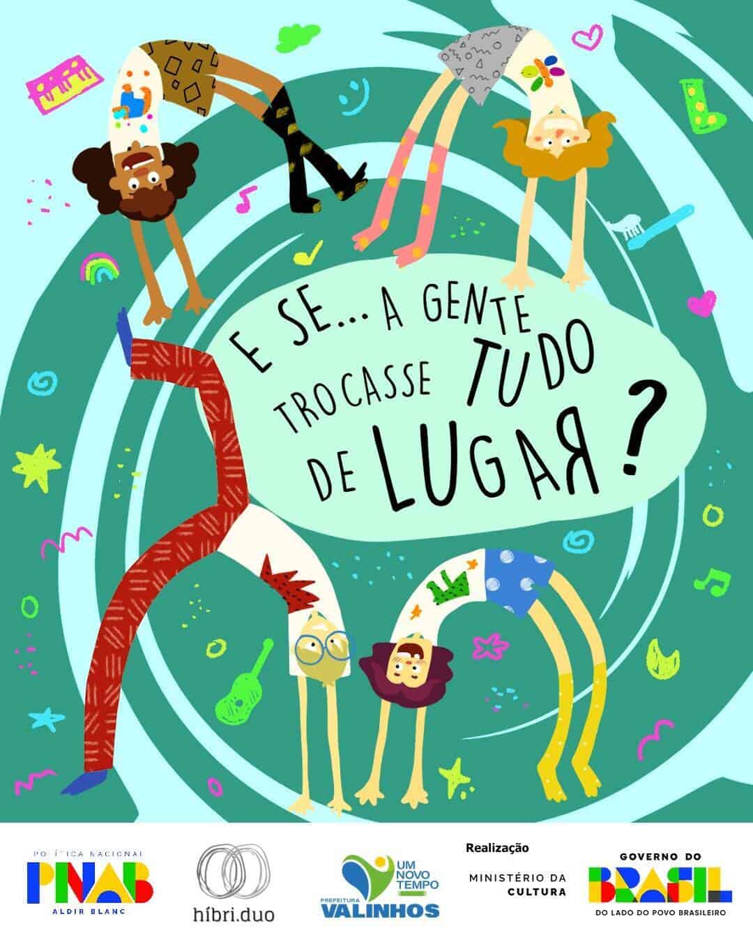 E se…a gente trocasse tudo de lugar