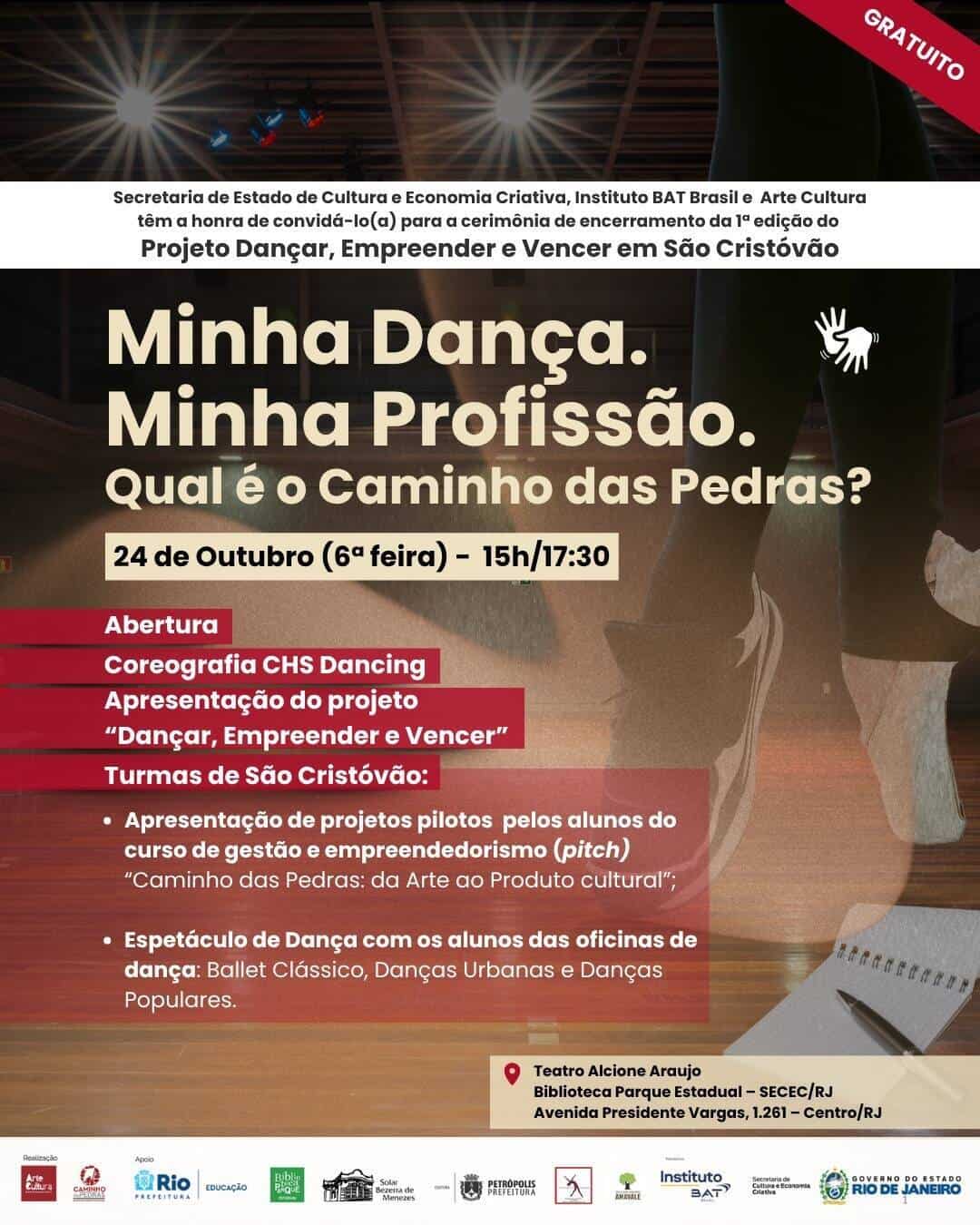 “Minha Dança. Minha Profissão. Qual é o Caminho das Pedras?” “Minha Dança. Minha Profissão. Qual é o Caminho das Pedras?”