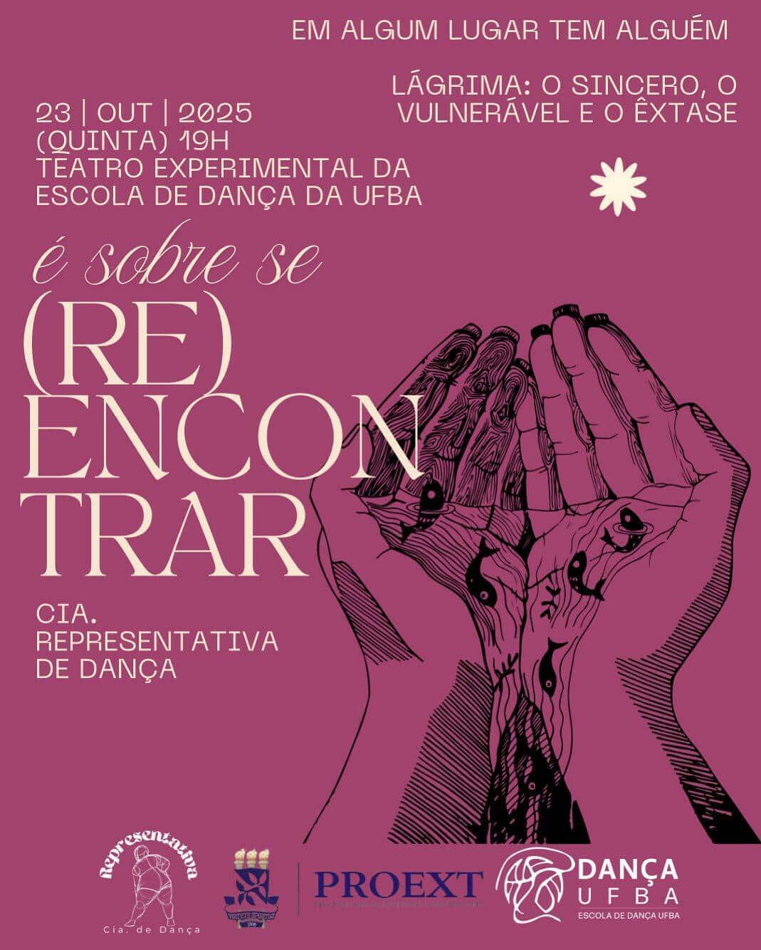 Espetáculo “é sobre se (RE)ENCONTRAR”