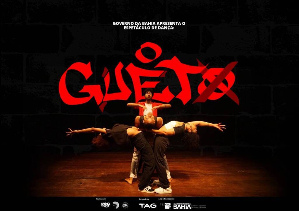 Espetáculo ‘O Gueto: entre vozes e corpos no hip-hop’ chega aos palcos da Bahia em novembro