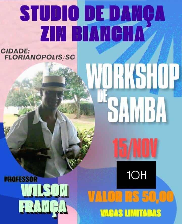 Workshop Samba com Professor Wilson