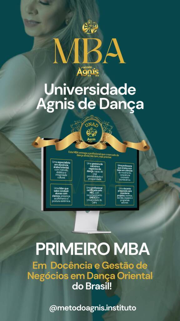 MBA Docência e Gestão de negócios em danças orientais árabes