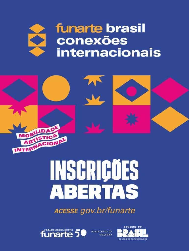 FUNARTE ABRE BOLSA DE MOBILIDADE ARTÍSTICA INTERNACIONAL PARA 2026