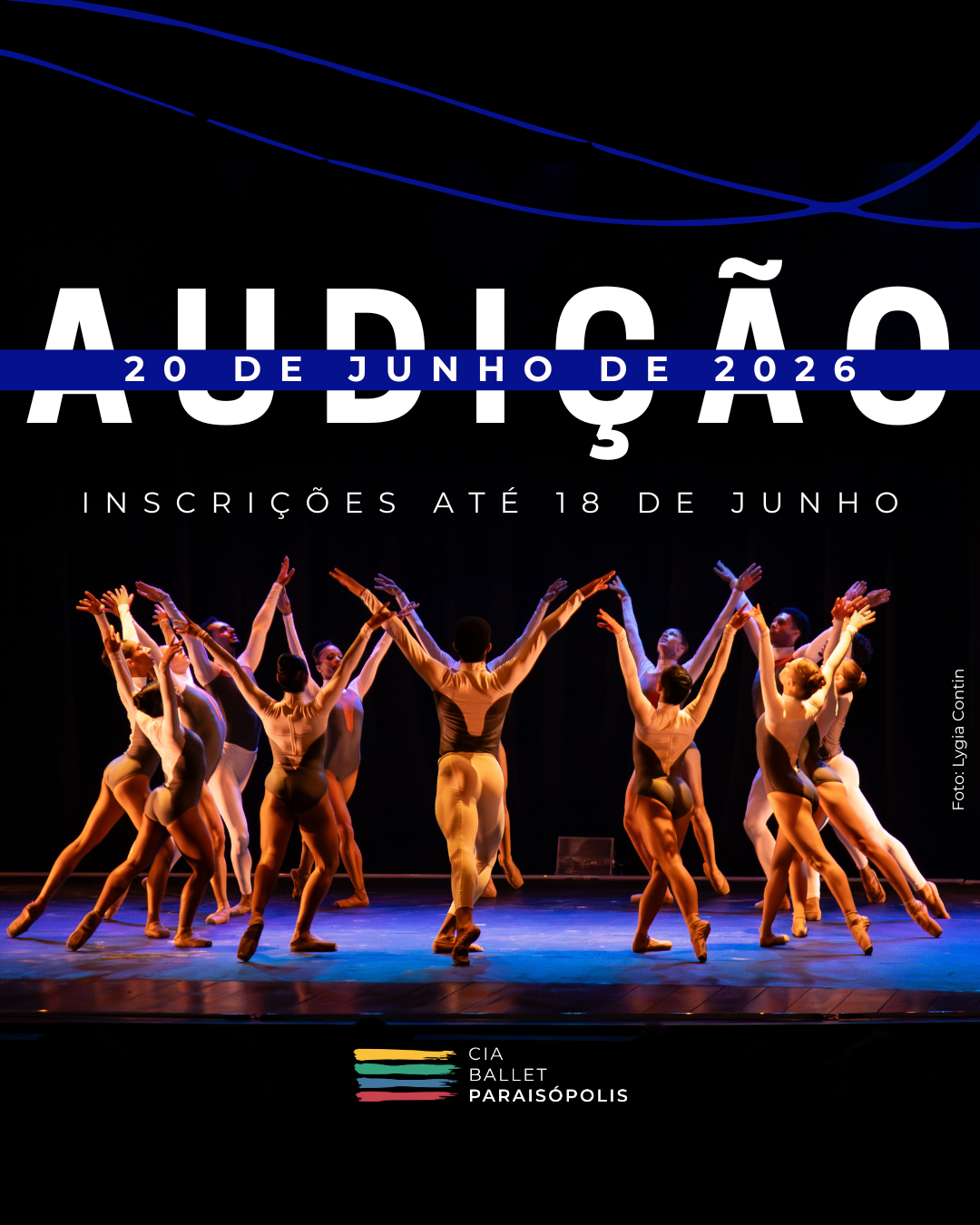 Audição – Cia Ballet Paraisópolis – 20 de junho de 2026