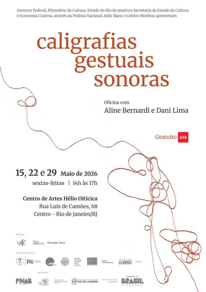 Oficina Caligrafias Gestuais Sonoras